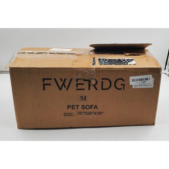 FWERDG Cute Couch Bed For Pets Supportive Cat Sofa Indoor Cats, Medium Dog Sofa - Picture 3 of 9